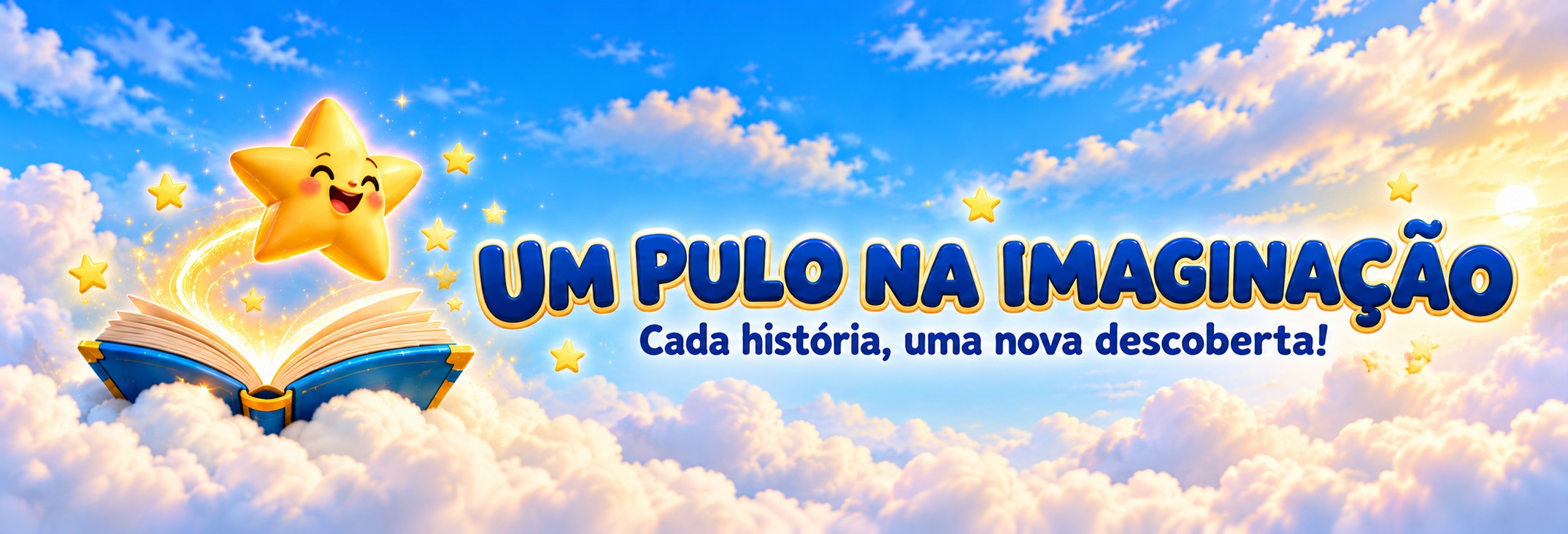 Um Pulo na Imaginação — Cada história, uma nova descoberta!